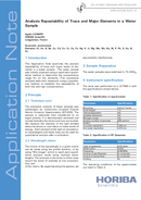 Repeatability of Traces and Major Elements in Water thumbnail