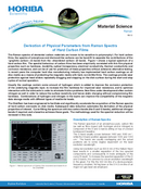 Derivation of Physical Parameters from Raman Spectra of Hard Carbon Films thumbnail