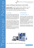 Oxygen and Nitrogen determination in Boron Nitride thumbnail